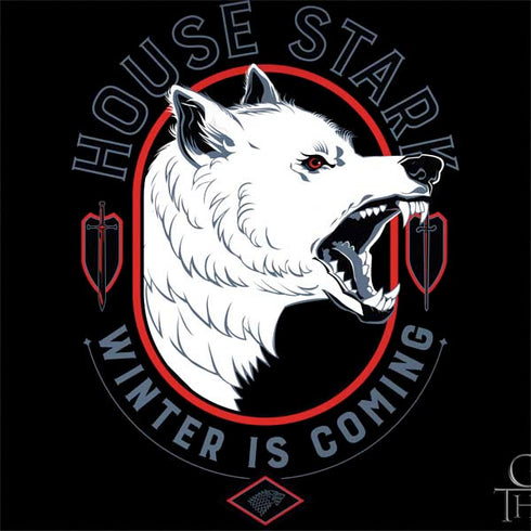 Game of Thrones: House Stark Direwolf Dell Inspiron Skin